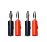 10/20/30 PZ Maschio E Femmina J072 4mm Banana Maschio E Femmina for Inserire Il Connettore Pin A Banana(Male and female,30 PCS)