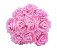 10/20/30pcs 8cm Rosa Artificiale Fiore Sposa Bouquet Per Matrimonio E Casa