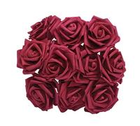 10/20/30pcs 8cm Rosa Artificiale Fiore Sposa Bouquet Per Matrimonio E Casa