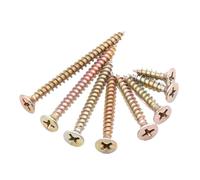 10/20/30pcs M3.5 M4 Lunghezza 16-60mm Colore Zinco Phillips Testa Piatta Lamiera Vite Autofilettante Croce Bulloni Viti(M4x30mm(30pcs))