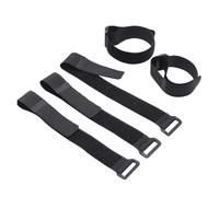 10/20/40/60/100pcs Riutilizzabili Gancio E Anello di Fissaggio Fascette In Nylon Regolabili Elementi Cinghie Cavo organizer for Il Dei Fili(2x15cm,60pcs)