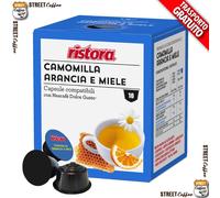 10 20 40 80 160 320 Capsule Ristora Lavazza DolceGusto Camomilla Arancia e Miele