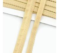 10/20/40M 11mm Fasce Elastiche in Nylon per Biancheria Intima Reggiseno Spalla Nastro in Gomma Vestiti Decorazione Pizzo Elasticizzato Accessorio per Cucito Fai da Te-RosaCarne-11mm-10Metri