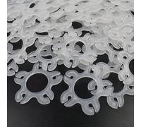 10/20/50/100/150/500 pezzi Fermagli per arco di palloncini, Mini connettori per palloncini di 4,9 cm per decorare archi di palloncini, colonne, allestimenti per feste di compleanno e matrimoni 50 pezz