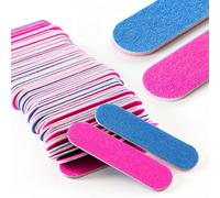10/20/50/100/200 pezzi Lime per unghie monouso - Lime per unghie con carta vetrata su due lati, adatte per manicure e pedicure - Grana 180/240 Blocchi di coloreCarborundo