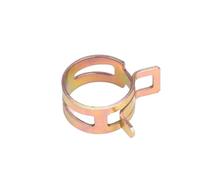 10/20/50/100 pezzi 65MN acciaio al manganese zincato fascetta stringitubo a molla diametro interno 4 mm-14 mm fibbia elastica forza bruta cerchio tubo dell'acqua(8mm 10Pcs)