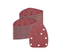 10/20/50 PCS Carta Vetrata autoadesiva Triangolo Hook Loop Disco Abrasivo Levigatrice Abrasiva Strumenti for La Lucidatura grana 40-2000 per vernici per auto, legno(60,20 pcs)