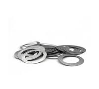 10/20/50 pz Spessore 0.1mm Rondella Piatta In Acciaio Inox Guarnizione Ultra Sottile Guarnizione di Regolazione M3-M20 Spessore Sottile(6x10x0.1 (50Pcs))