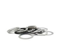 10/20/50 pz Spessore 0.5mm M3-M20 Rondella Piatta In Acciaio Inox Guarnizione Ultra Sottile Guarnizione di Regolazione di Alta Precisione Spessore sottile(20x35x0.5 (10pcs))