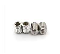10/20/50Pcs M1.6 M2 M2.5 M3 M4 M5 M6 M8 In Acciaio Inox 304 Grado Esagono Incassato Viti Grani Vite(2mm,M2 50pcs)