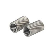 10/20/50pcs M3 M4 M5 M6 M8 M10 Inserti filettati in acciaio inossidabile 304 Vite elicoidale Filo a spirale Manicotto Helicoil Inserto di riparazione del filo(2D,M10 x 1.5 (10pcs))