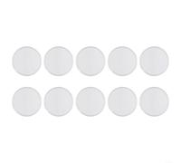 10/20 capsule per monete, 46 mm, in plastica trasparente, per raccogliere oggetti, con guarnizioni ad anello interno, per esporre monete (10 pezzi)