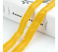 10/20 iarde 13,0 mm elastici colorati doppio nastro di gomma per vestiti reggiseno biancheria intima fettuccia fai da te accessori per cucire indumenti-oro-