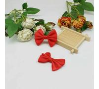 10/20 pezzi 5 cm nastro di raso papillon nastro fiore toppe per fai da te copricapo fiocco fermagli per capelli decorazione matrimonio cravatta-NO 1-50 pezzi