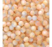 10-20 pezzi di perline rotonde in resina iridescente dorata sfumata imitazione occhio di gatto vitalità perline sparse gioielli fatti a mano fai da te braccialetti-style4 10 pezzi-8 mm
