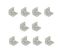 10/20 Pezzi Di Staffa Angolare A L Con Codice 90° For Mobili Laminati, Staffa Ad Angolo Retto, Piccoli Connettori For Armadietti(10PCS)