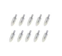 10/20 pezzi fermagli for capelli di base for donne e ragazze, for lo styling, il trucco, le forcine senza piega, gli accessori moda per Donne(10pcs white glitter)