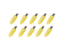10/20 pezzi fermagli for capelli di base for donne e ragazze, for lo styling, il trucco, le forcine senza piega, gli accessori moda per Donne(10pcs yellow)
