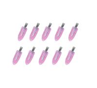 10/20 pezzi fermagli for capelli di base for donne e ragazze, for lo styling, il trucco, le forcine senza piega, gli accessori moda per Donne(10pcs purple glitter)