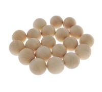 10/20 Pezzi Perline di Legno Rotonde Collana con Bracciale Fai-da-te in Legno