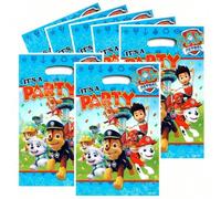 10/20 pezzi Sacchetti regalo per festa a tema Paw Patrol, con cani e Skye, in plastica per caramelle e gadget, per feste di compleanno, decorazioni e forniture 10 pezzi,20 pezziPET