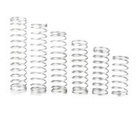 10-20 pz 0.6mm Molla di compressione in acciaio inossidabile .6x4/5/6/7/8/9/10/11/12*L Diametro esterno 4-12mm Lunghezza 10-50mm(45mm,10mm 10PCS0.6mm)