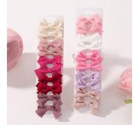 10/20 pz Fermagli per capelli per bambini interamente ricoperti in tessuto, accessori per capelli dei bambini carini e dolci, proteggono delicatamente i capelli dei bambini, regalo di San Valentino A-