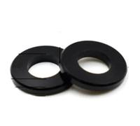 10-20 pz/lotto Rondella Piatta In Alluminio M3 M4 M5 M6 M8 M10 Rondella Guarnizione Piatta In Alluminio Anodizzato Colorato Multicolor per la Parte RC-M10x20x2 10 pz-nero