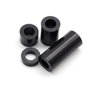 10/20 Pz M8 M10 M12 Nero Non Filettato Scavato In Nylon Distanziatore Rotondo Hollow Distanziatore Rondella PCB Vite della Scheda (Color : 30mm(10Pcs), Size : ID12mmxOD18mm)