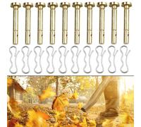 10/20 Pz Ricambio Cesoia Perni E Coppiglia for Montaggio 738-04155 Spazzanevi