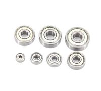 10/200 pezzi/lotto 681 682 683 684 685 686 687 688 689 ZZ 2RS Cuscinetto a sfere a gola profonda in miniatura schermato in metallo for motore ZOKOL(10PCS_684-4X9X4MM_IRON)