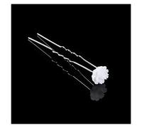 10/20Pcs Chic Crystal Rose Flower Hair Clips Wedding Hair Hair Pins Damigella d'onore Gioielli Accessori for capelli da donna(10Pcs-10)