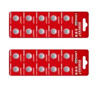 10/20PCS LR44 Batteria Alcalina 1.5V Pulsante Coin Cell Battery Tensione Stabile Per Orologi Digitali Luci LED Orologi
