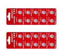 10/20PCS LR44 Batteria Alcalina 1.5V Pulsante Coin Cell Battery Tensione Stabile Per Orologi Digitali Luci LED Orologi