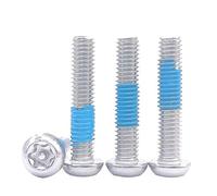 10/20pcs M3 M4 304 Lunghezza 4-50mm Testa cilindrica Torx in acciaio inossidabile con vite anti-scivolo di sicurezza della macchina perno(50mm,M3 20pcs)