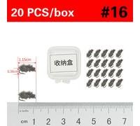 10/20PCS Pesca con la Mosca Mosche Ganci Bagnato Asciutto Esche Spigola Ninfa