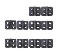 10/20PCS Piccole Cerniere Porta Di Plastica Cuscinetto Testa Cerniera Armadio Armadio Elettrico Scatola For Porte E Finestre Pieghevole Cerniere Ferramenteria E Attrezzi Facile Da Installare(10pcs)