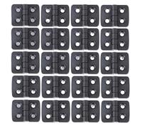 10/20PCS Piccole Cerniere Porta Di Plastica Cuscinetto Testa Cerniera Armadio Armadio Elettrico Scatola For Porte E Finestre Pieghevole Cerniere Ferramenteria E Attrezzi Facile Da Installare(20pcs)