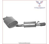 10.21.09 Silenziatore posteriore Imasaf per ALFA ROMEO SPIDER GTV