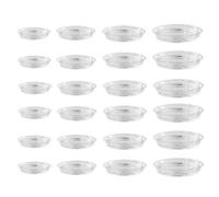 10/24pz Dischi per piante in plastica trasparente 681012 pollici vassoi a goccia