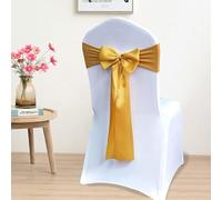 10/25/50 Fiocchi for Sedie da Matrimonio, Rimovibili, in Raso, for Sedie, for la Schiena, Senza Coprisedia, for Matrimoni, Feste(#13,10PCS)