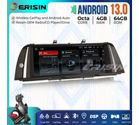 10.25" 64GB Android 13 Autoradio GPS Wifi CarPlay BT5.0 BMW Serie 5 F10/F11 NBT