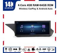 10.25" 64GB Android 14 Autoradio Carplay GPS Mercedes E Classe W212 S212 NTG 4.0