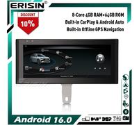 10.25" 64GB Android 16 Autoradio Bluetooth GPS CarPlay DAB+ Wifi IPS per Audi Q3