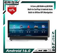 10.25" 8-Core 64GB Android 16 GPS Autoradio per Mercedes W204 S204 DAB+