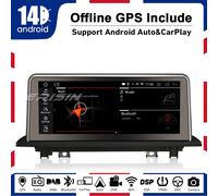 10,25" Android 14 CarPlay IPS Autoradio BMW X1 F48 NBT DAB+GPS Navi Bluetooth