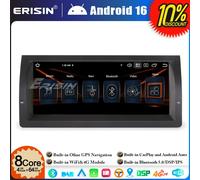 10.25" Android 16 8-Core 64GB Autoradio GPS DAB+ CarPlay per BMW X5 E53 Wifi IPS