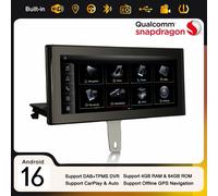 10,25" Android 16 DAB+ Autoradio per Audi Q3 Navi CarPlay 4+64GB WiFi 8 Core USB