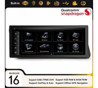 10,25" Android 16 DAB+ WiFi Autoradio 4+64GB Navi Per Audi Q5 CarPlay DVR 8-Core