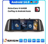 10.25"Autoradio per BMW Serie 5 F10 F11 CIC Android 14 Carplay Canbus 4G DAB+DSP